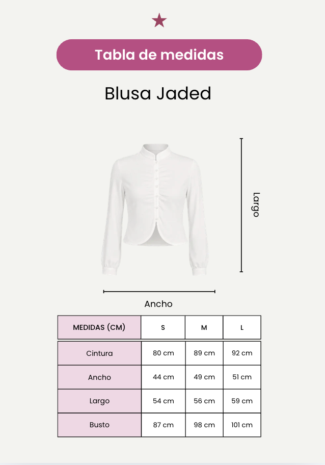 BLUSA JADED