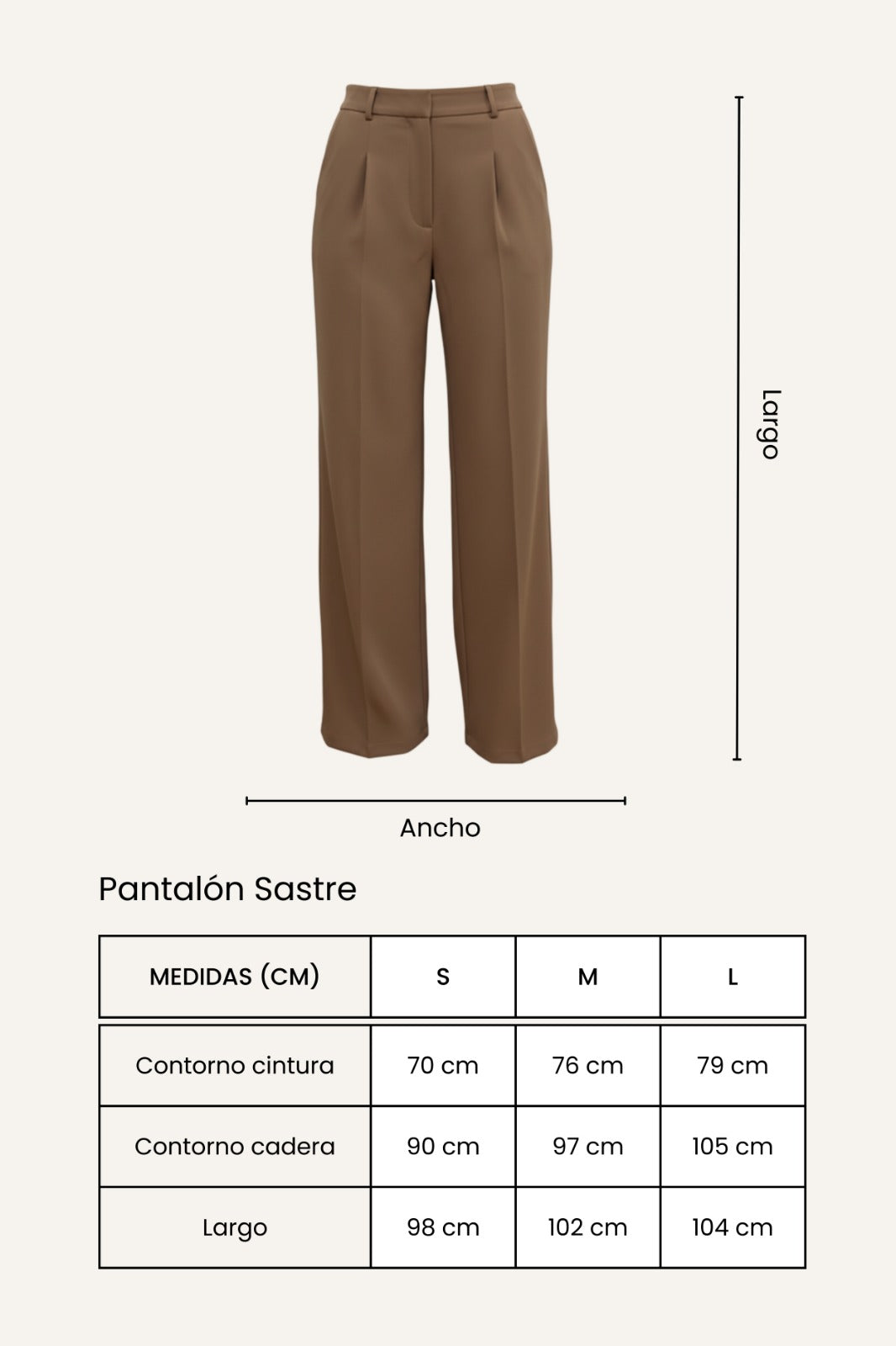 Pantalón sastre